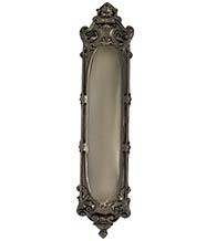 Louis 3-1/8 x 15-1/4 Solid Brass Push Plate, Grandeur PSHLOU